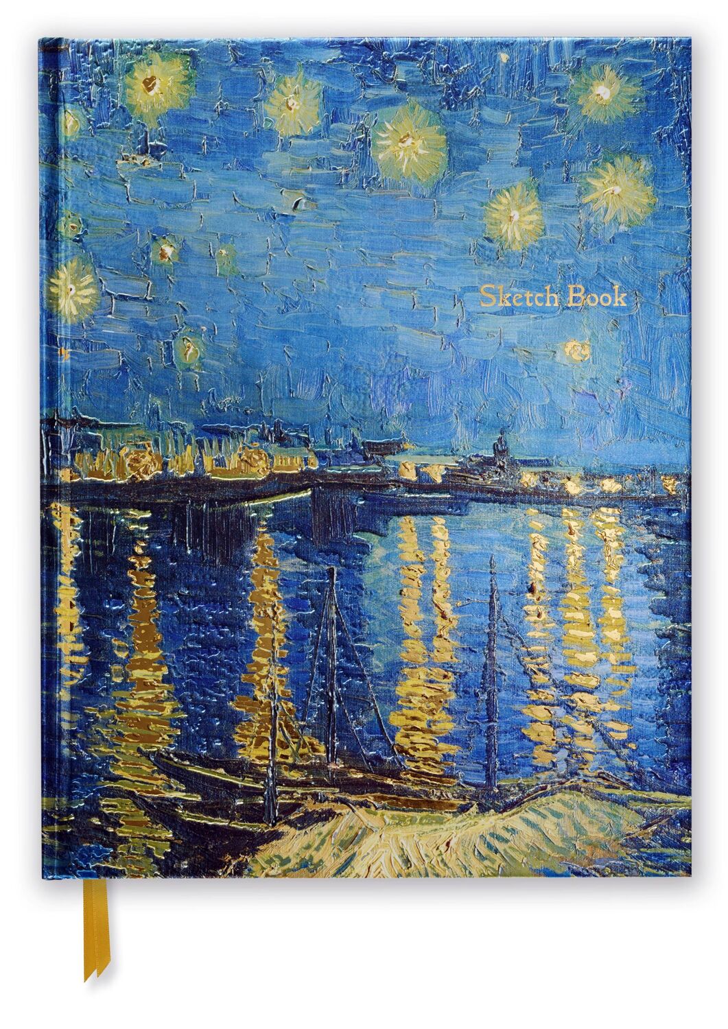 Cover: 9781783613656 | Vincent Van Gogh: Starry Night Over the Rhône (Blank Sketch Book)