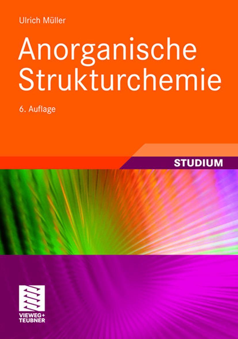 Cover: 9783834806260 | Anorganische Strukturchemie | Ulrich Müller | Taschenbuch | Deutsch