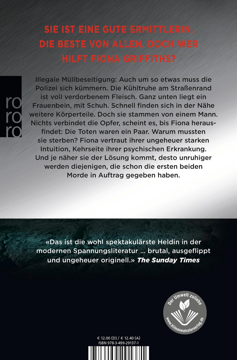 Rückseite: 9783499291371 | Fiona: Das Leben und das Sterben | Harry Bingham | Taschenbuch | 2018