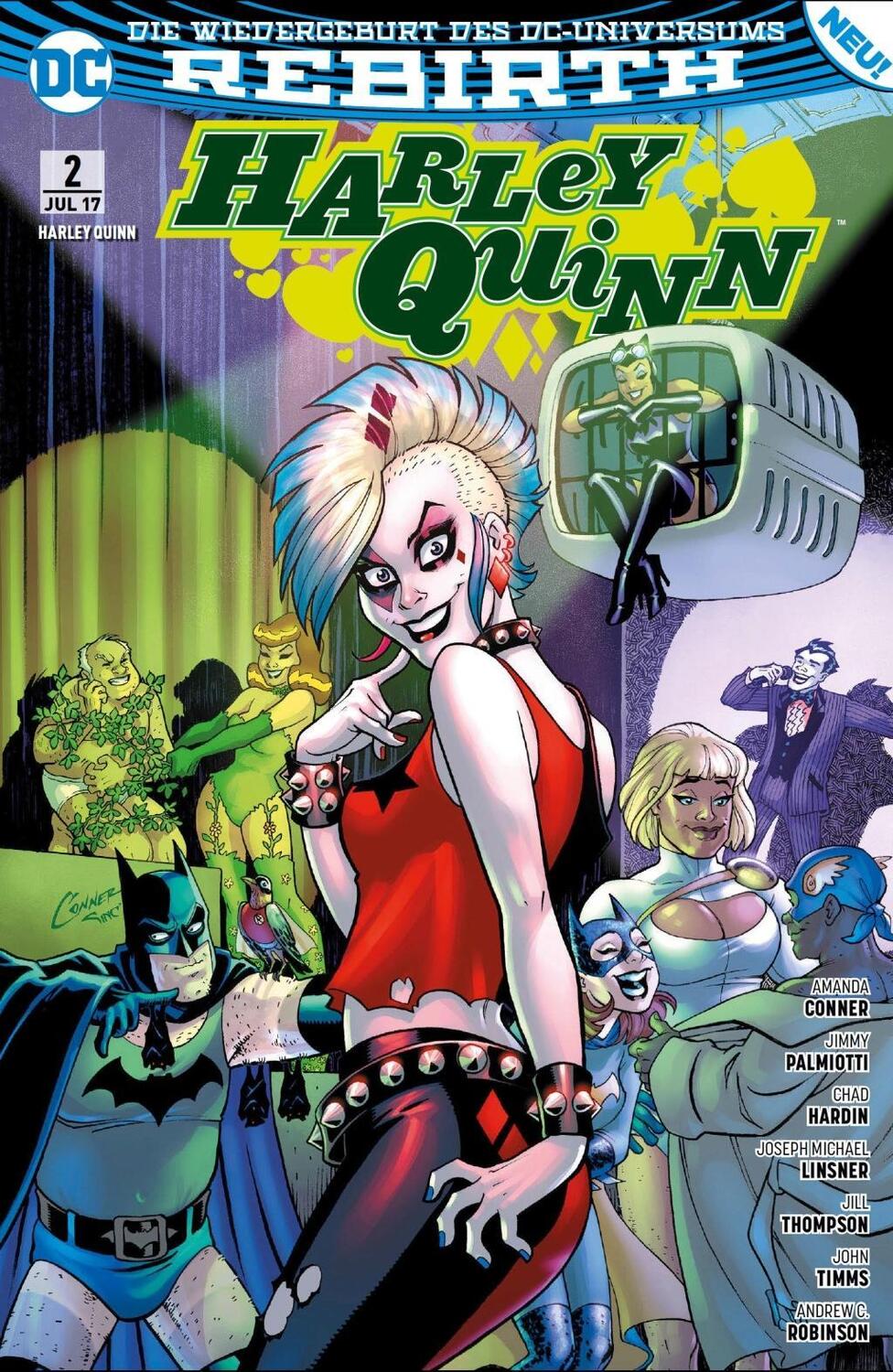 Cover: 9783741600883 | Harley Quinn 2 | Amanda/Palmiotti, Jimmy Conner | Taschenbuch | 100 S.