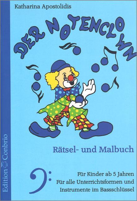 Cover: 9783906415277 | Notenclown - Bassschlüssel | Katharina Apostolidis | Broschüre | 96 S.