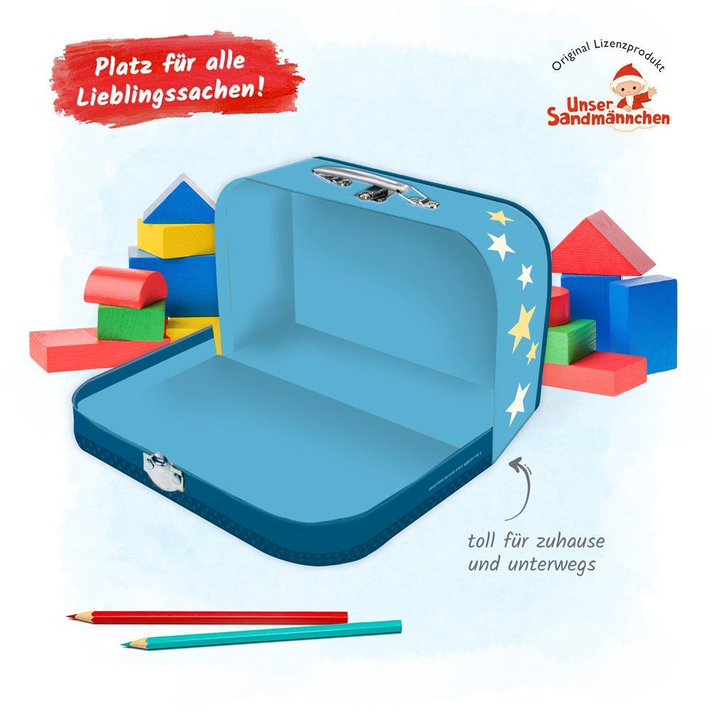 Bild: 4260500163025 | Kinderkoffer "Unser Sandmännchen" Mond | 29 x 20 cm | Stück | 16302N