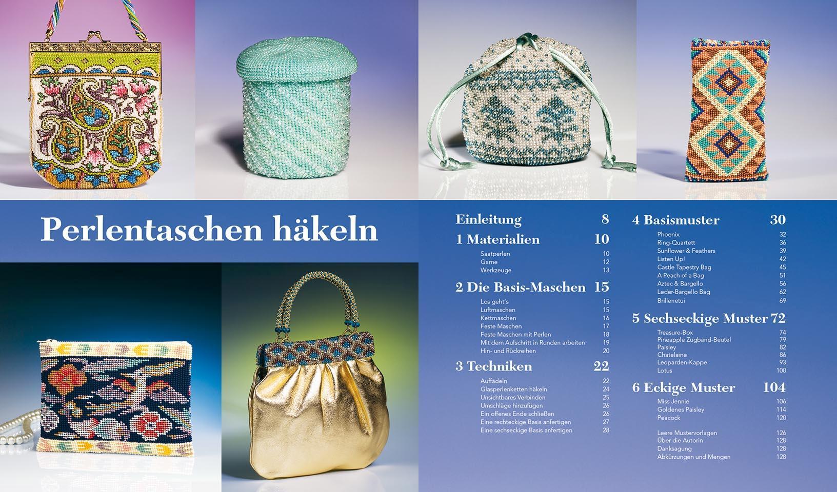 Bild: 9783940577290 | Perlentaschen häkeln | Projekte &amp; Techniken | Ann Benson | Taschenbuch