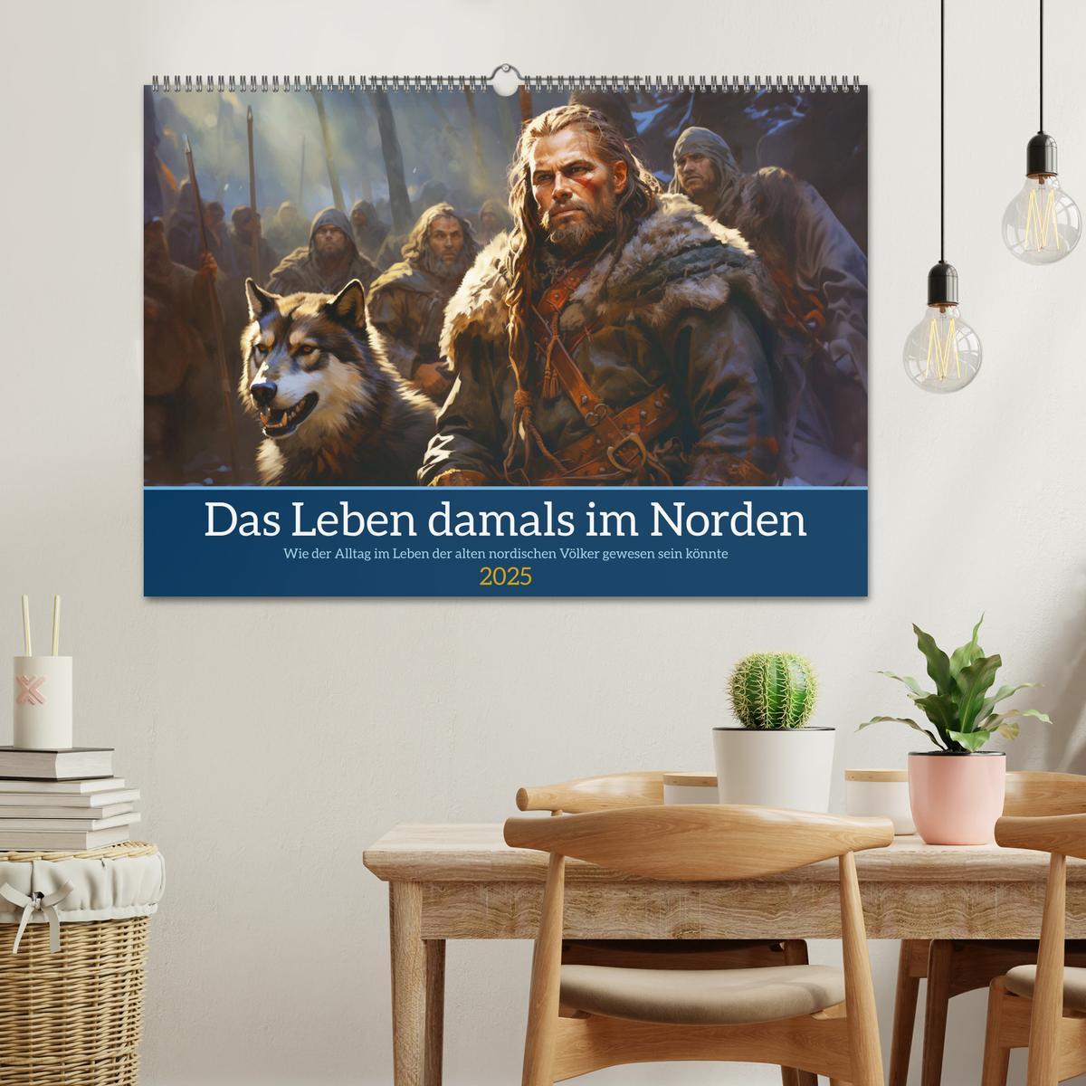 Bild: 9783383870033 | Das Leben damals im Norden (Wandkalender 2025 DIN A2 quer),...