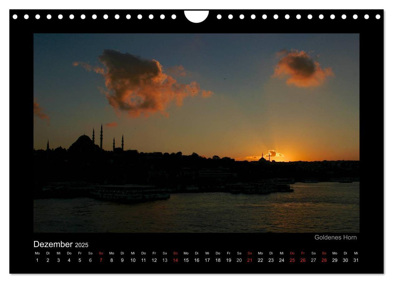 Bild: 9783435833764 | Istanbul (Wandkalender 2025 DIN A4 quer), CALVENDO Monatskalender