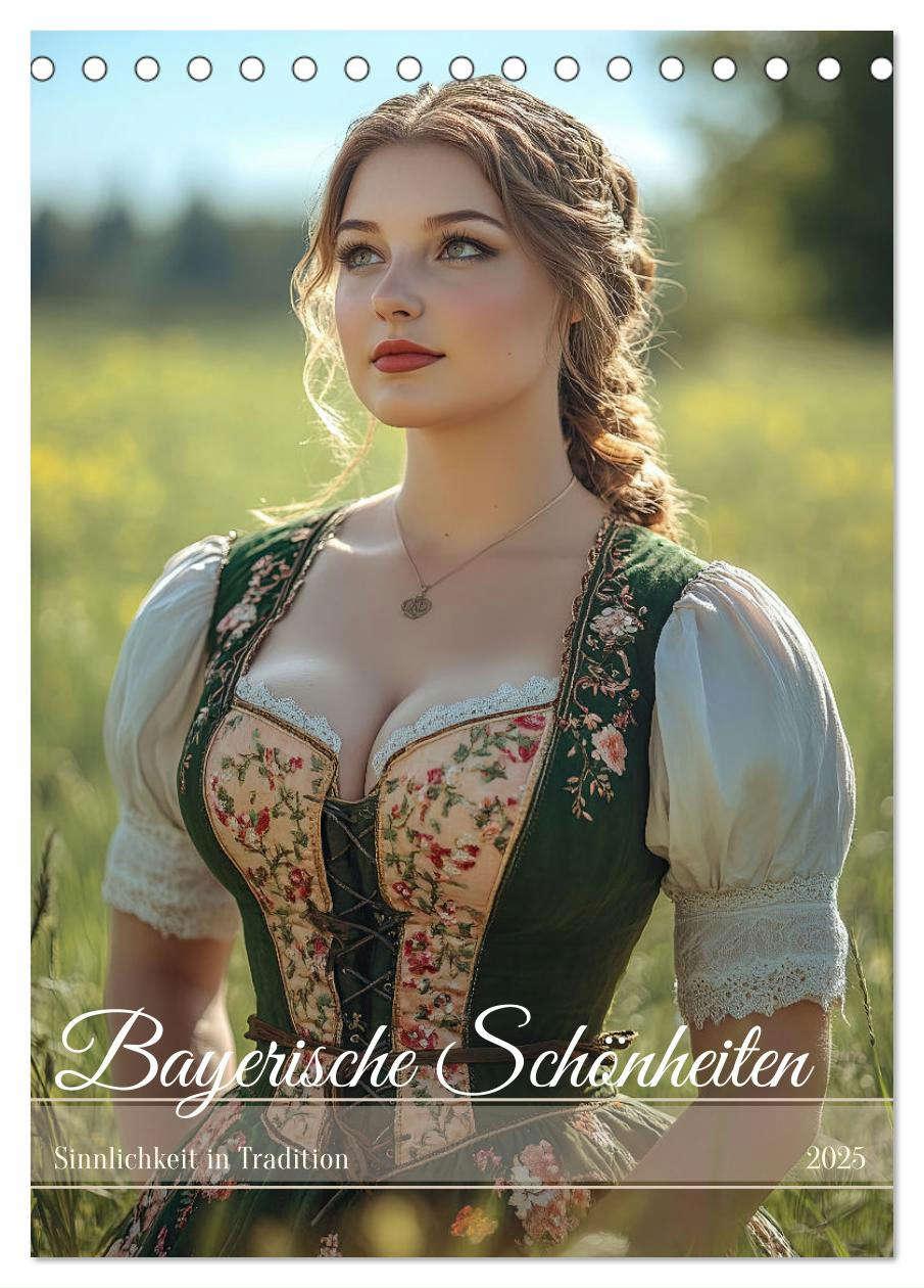 Cover: 9783457201329 | Bayerische Schönheiten (Tischkalender 2025 DIN A5 hoch), CALVENDO...