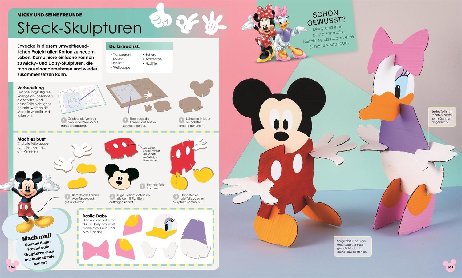 Bild: 9783831036585 | Disney Ideen Buch | Mehr als 100 Bastel-, Deko- und Spielideen | Buch