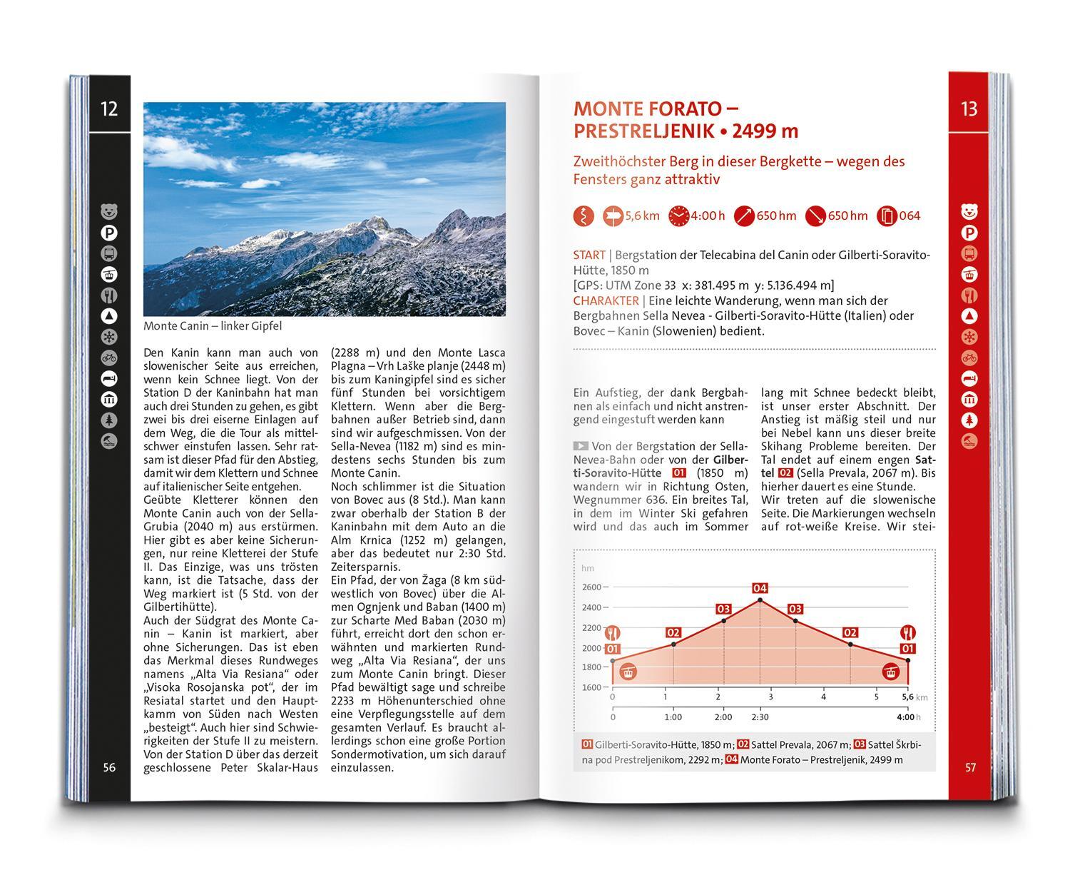 Bild: 9783991219385 | KOMPASS Wanderführer Julische Alpen, 55 Touren | Taschenbuch | 188 S.