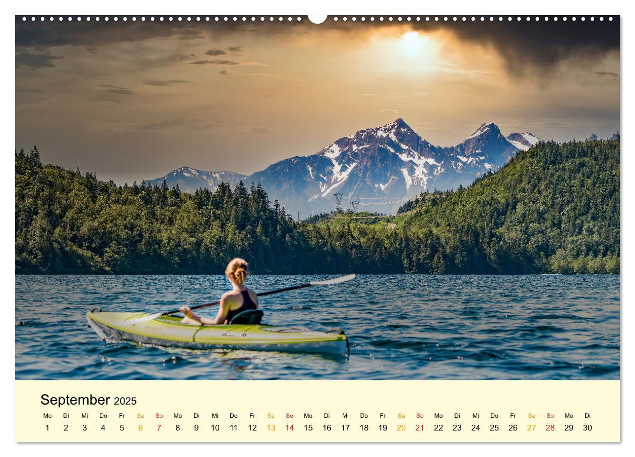 Bild: 9783383922923 | Kajak Abenteuer (Wandkalender 2025 DIN A2 quer), CALVENDO...