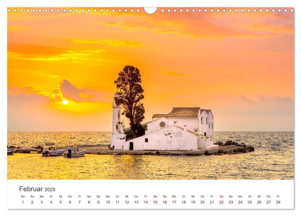 Bild: 9783383937859 | Korfu - Die paradiesische Insel im Mittelmeer. (Wandkalender 2025...