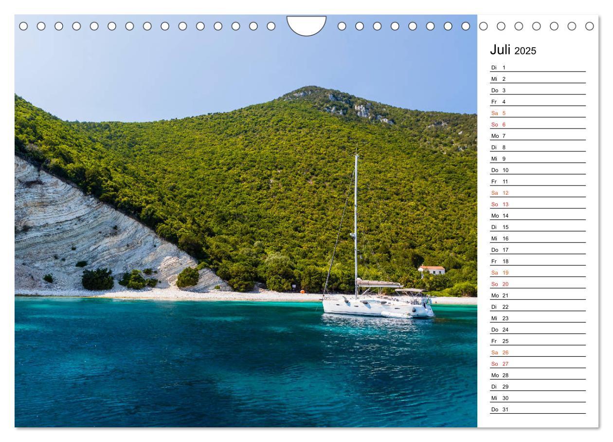 Bild: 9783435284986 | Griechische Inseln im Ionischen Meer (Wandkalender 2025 DIN A4...