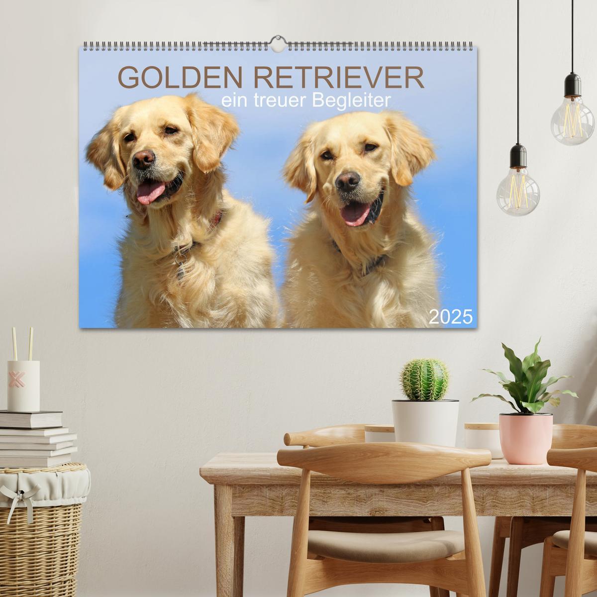 Bild: 9783435542277 | Golden Retriever ein treuer Begleiter (Wandkalender 2025 DIN A2...