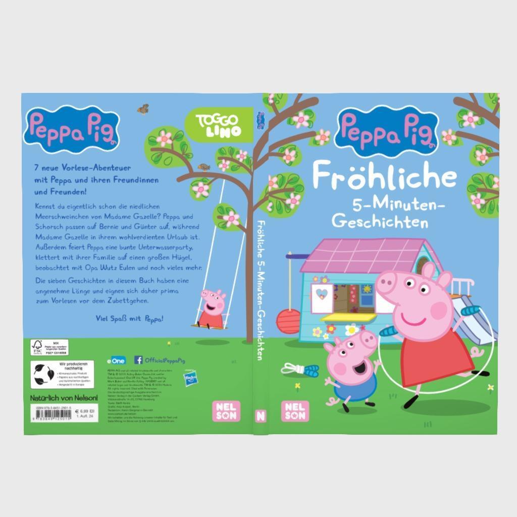 Bild: 9783845125015 | Peppa: Fröhliche 5-Minuten-Geschichten | Buch | Peppa Pig | 80 S.