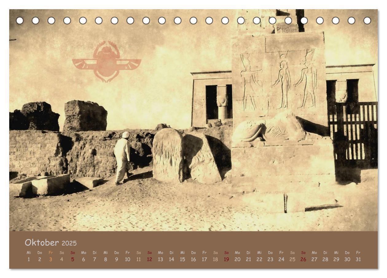 Bild: 9783435812790 | Ägypten Nostalgie &amp; Antike 2025 (Tischkalender 2025 DIN A5 quer),...