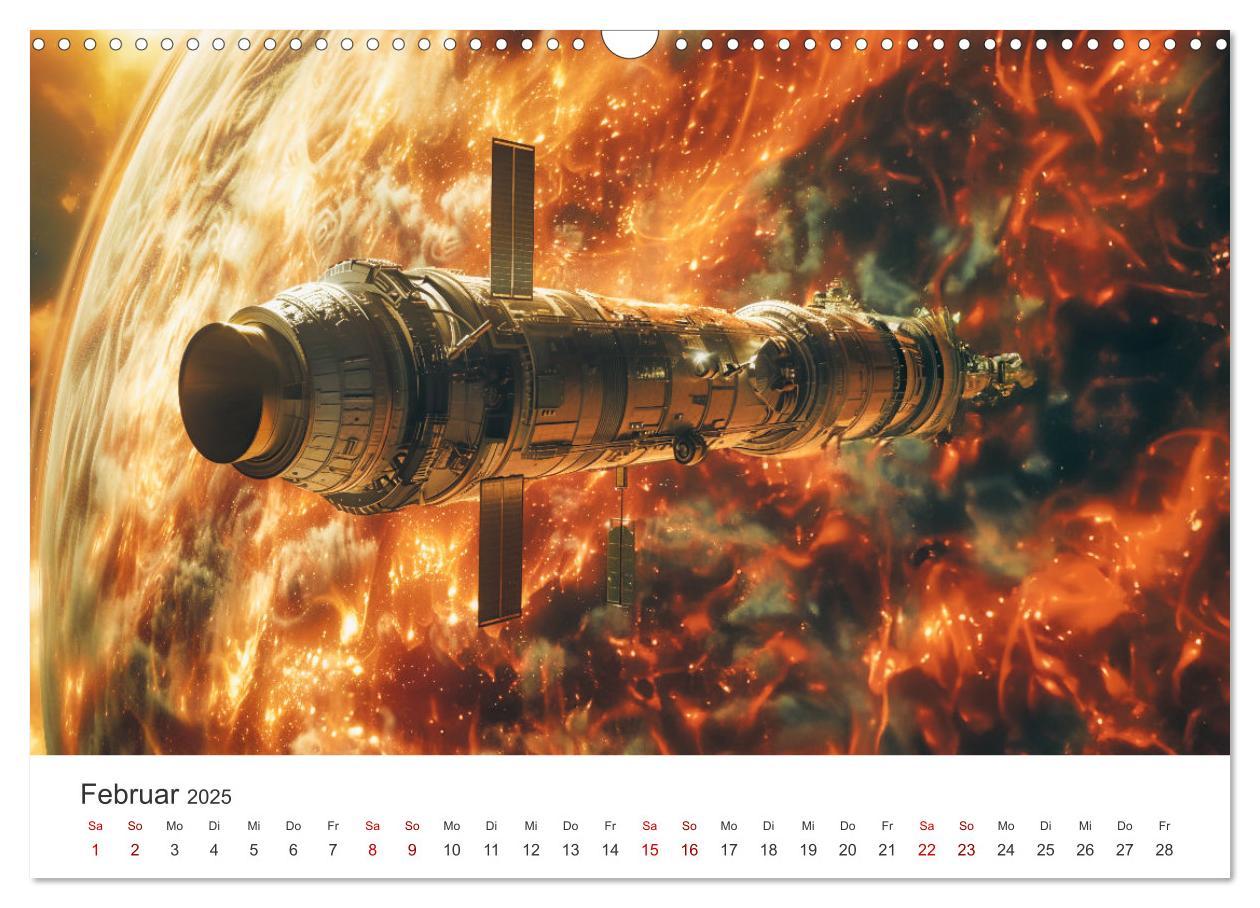 Bild: 9783383821042 | Sternenreisen - Ein kosmischer Kalender (Wandkalender 2025 DIN A3...