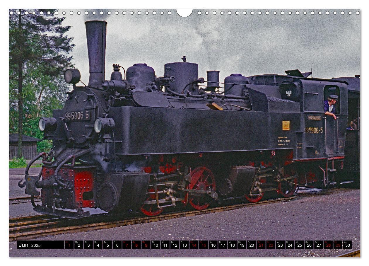 Bild: 9783435120925 | Harzer Schmalspurbahnen 1980er Jahre bis heute (Wandkalender 2025...