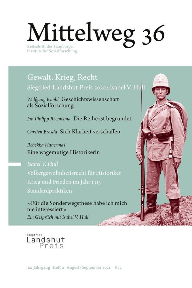 Cover: 9783868547627 | Gewalt, Krieg, Recht. Siegfried-Landshut- Preis 2020: Isabel V. Hull