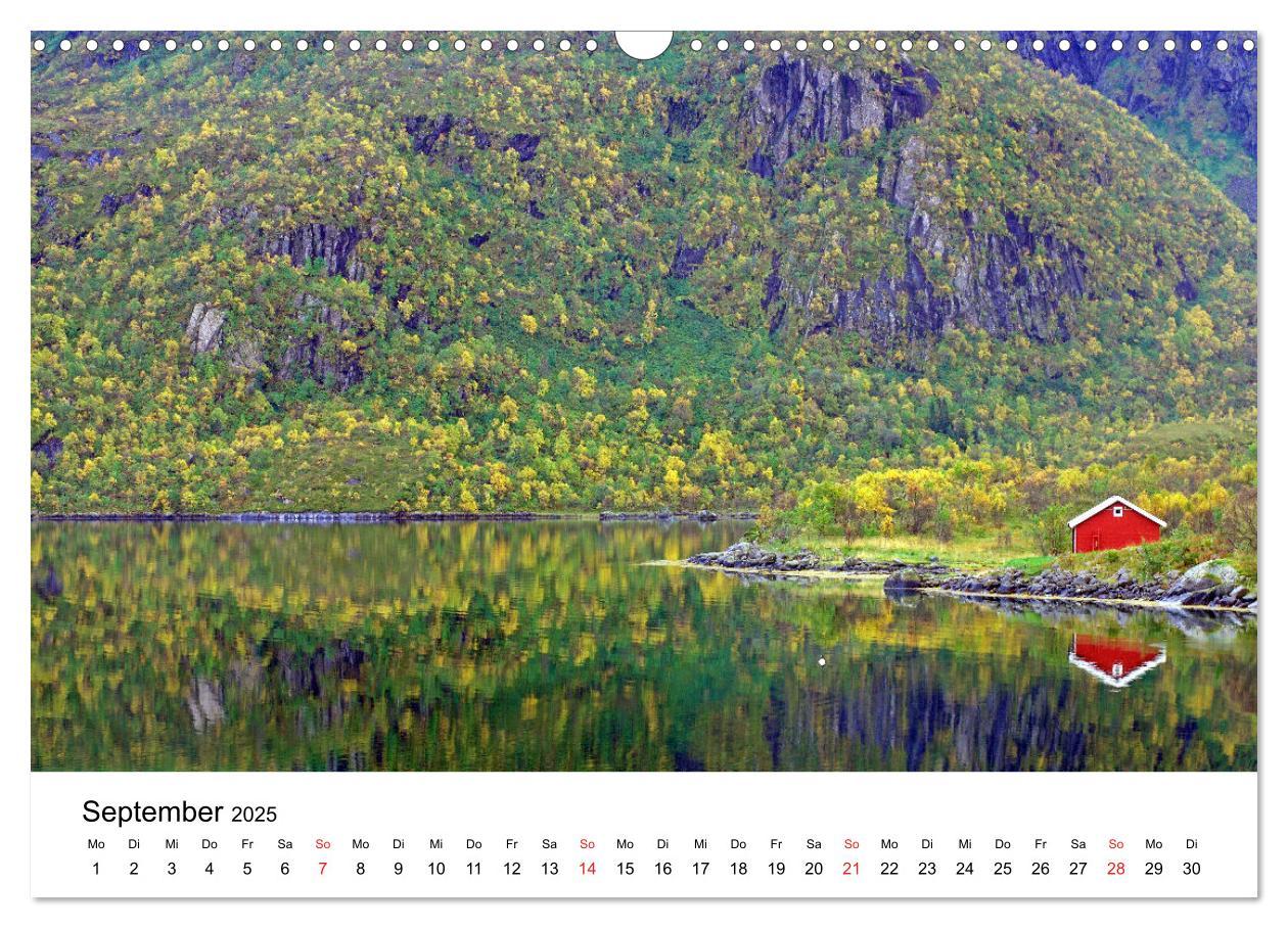 Bild: 9783435656257 | Norwegen 2025 - vom Fjord zum Fjell (Wandkalender 2025 DIN A3...