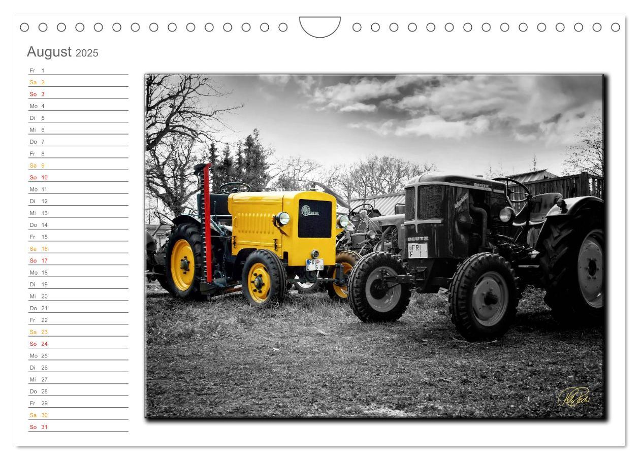 Bild: 9783435669660 | Oldtimer - nostalgische Trecker und Lastwagen (Wandkalender 2025...