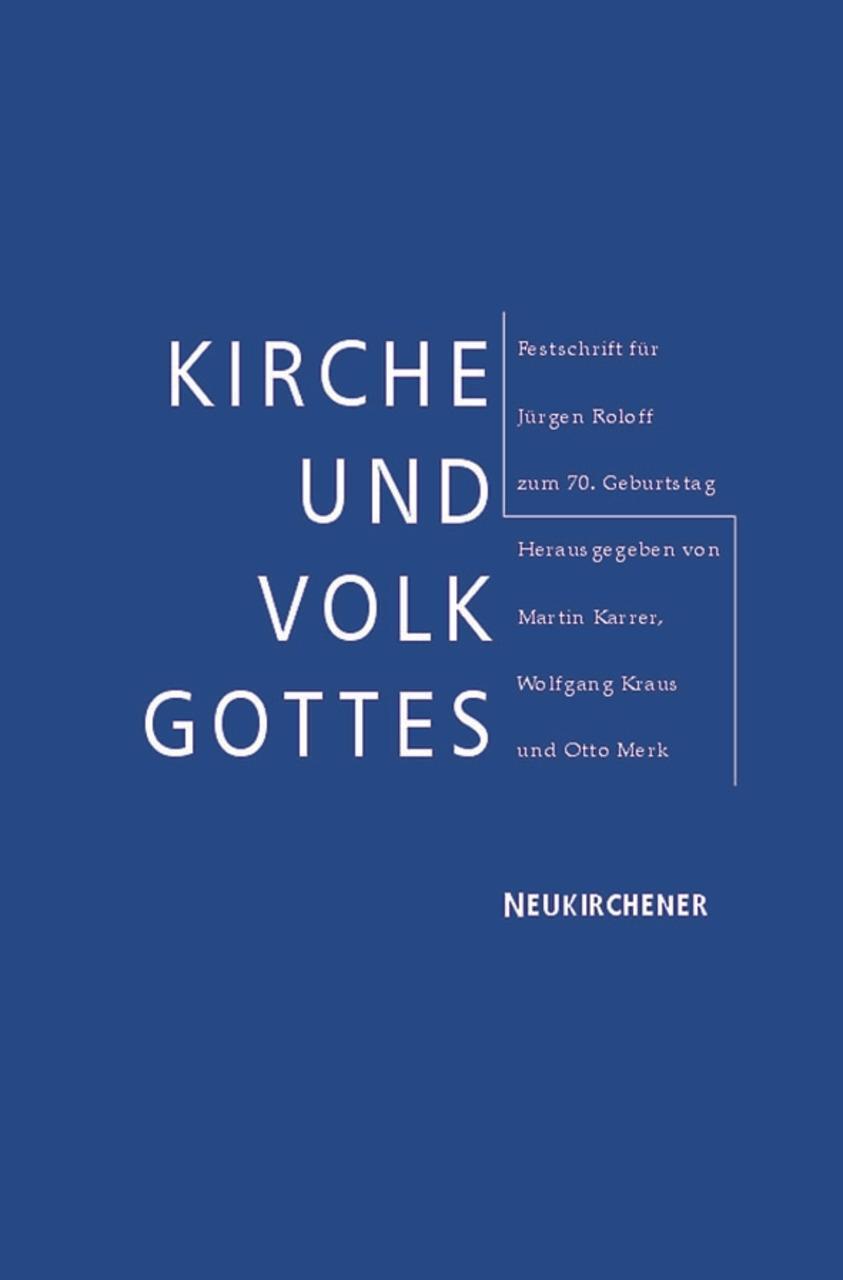 Cover: 9783788718282 | Kirche und Volk Gottes | Martin Karrer, Otto Merk Wolfgang Kraus