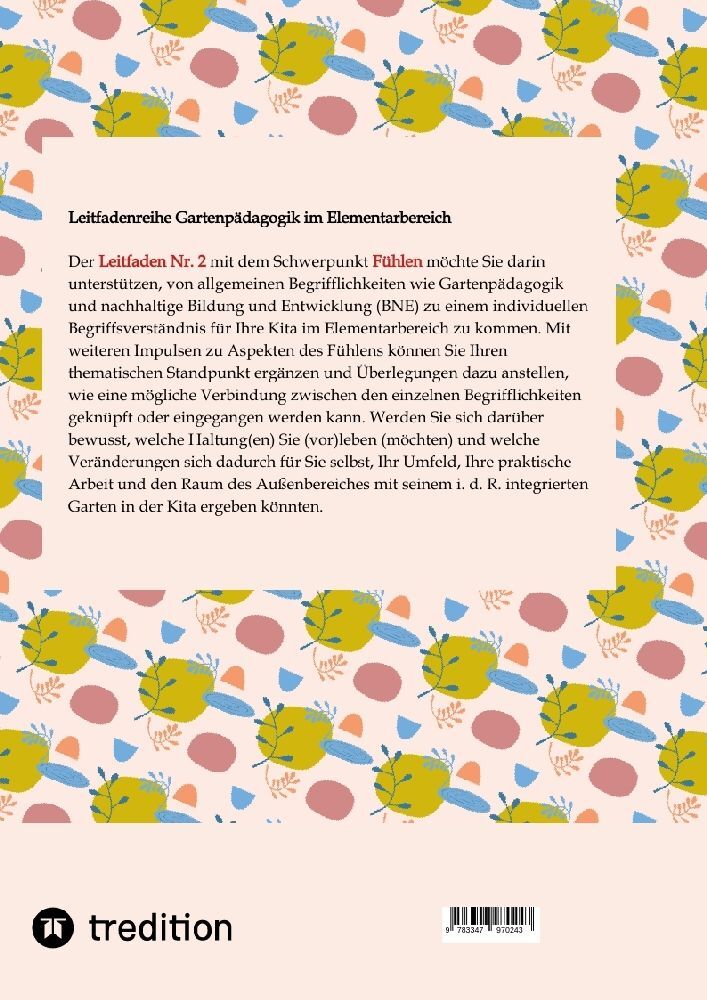 Bild: 9783347970243 | Gartenpädagogik im Elementarbereich | Sandra Küchlin | Taschenbuch