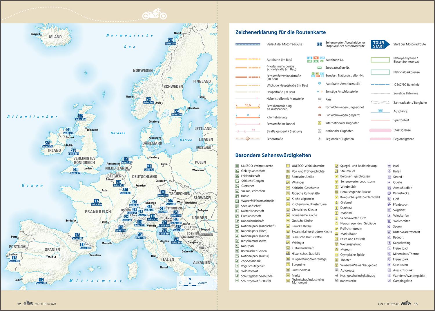 Bild: 9783969651971 | KUNTH Abgefahren - Die schönsten Bikertouren in Europa | Taschenbuch