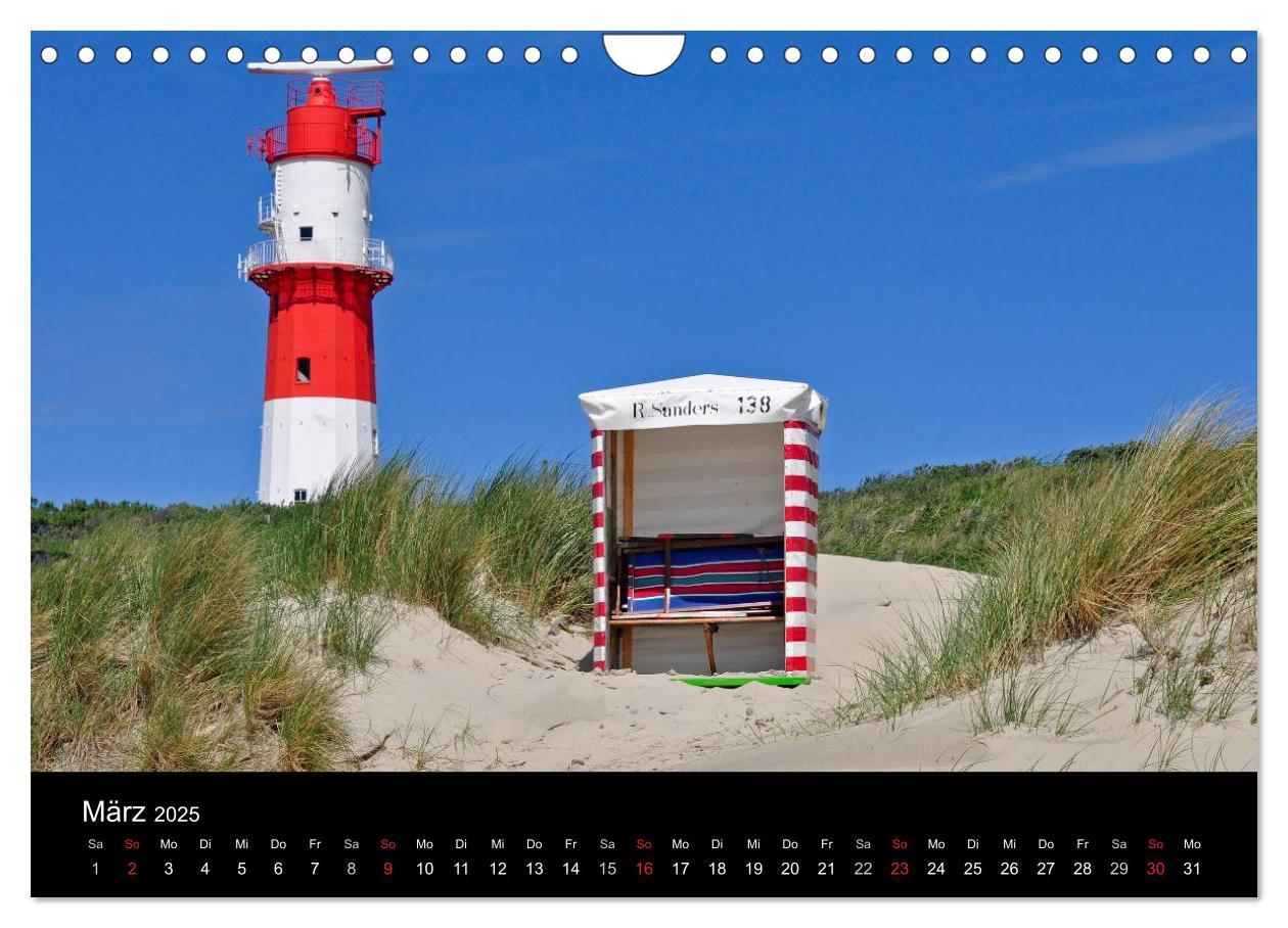 Bild: 9783435820535 | Ostfriesische Inseln (Wandkalender 2025 DIN A4 quer), CALVENDO...