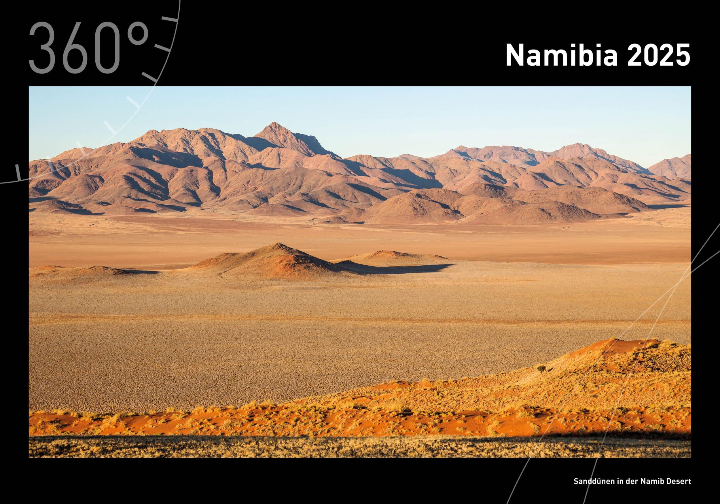 Cover: 9783968555201 | 360° Namibia Premiumkalender 2025 | Thomas Dressler | Kalender | 13 S.