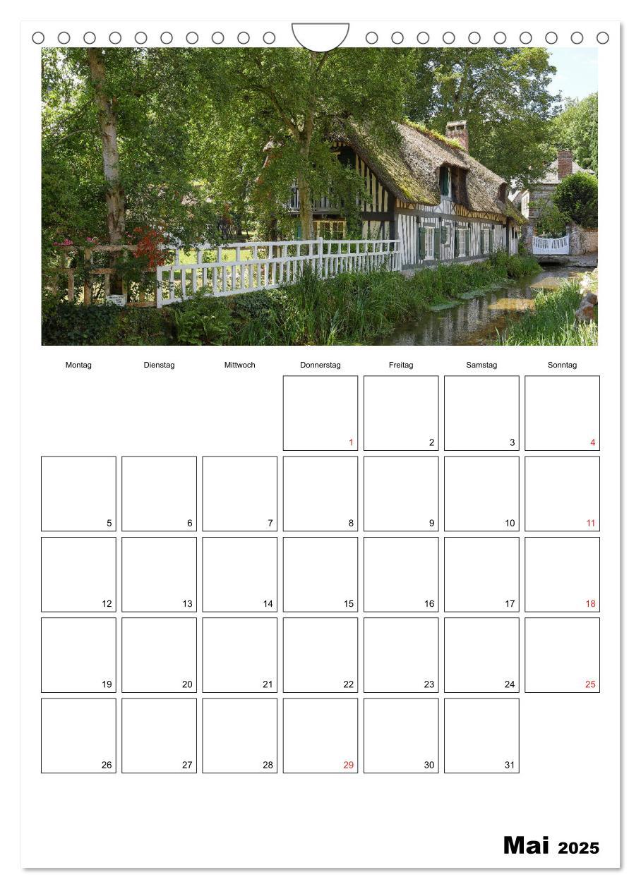 Bild: 9783435973590 | Wunderschöne Normandie (Wandkalender 2025 DIN A4 hoch), CALVENDO...