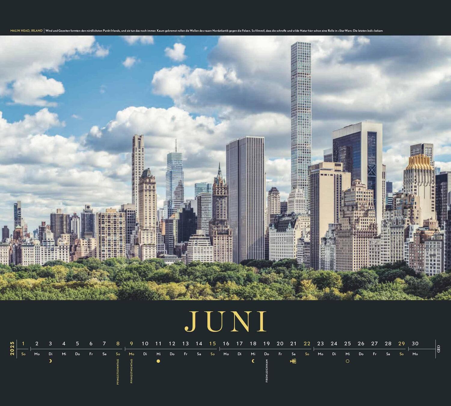 Bild: 4002725988805 | GEO New York 2025 - Wand-Kalender - Reise-Kalender -...