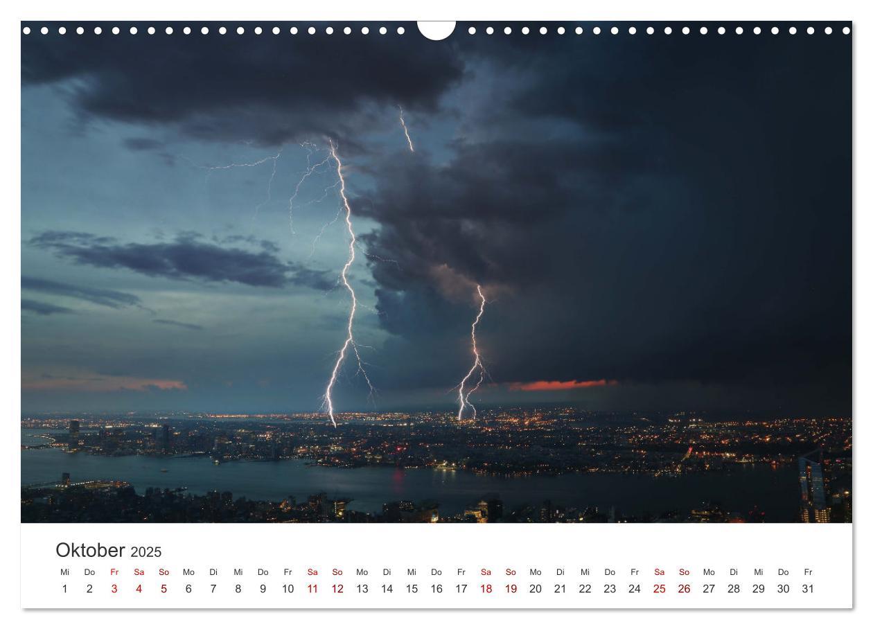 Bild: 9783435273973 | Gewitter - atemberaubende Naturschauspiele (Wandkalender 2025 DIN...