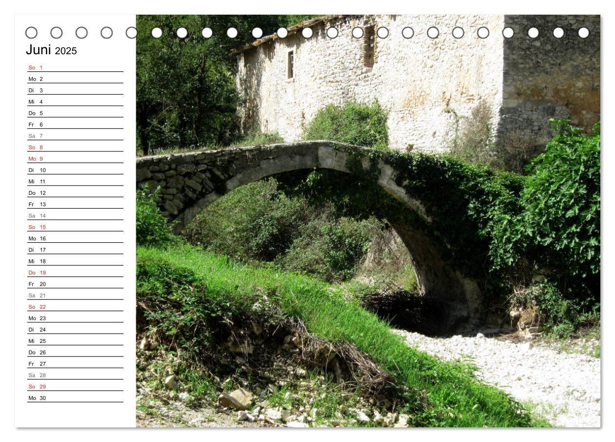 Bild: 9783435518784 | Camino di Assisi - Franziskusweg (Tischkalender 2025 DIN A5 quer),...