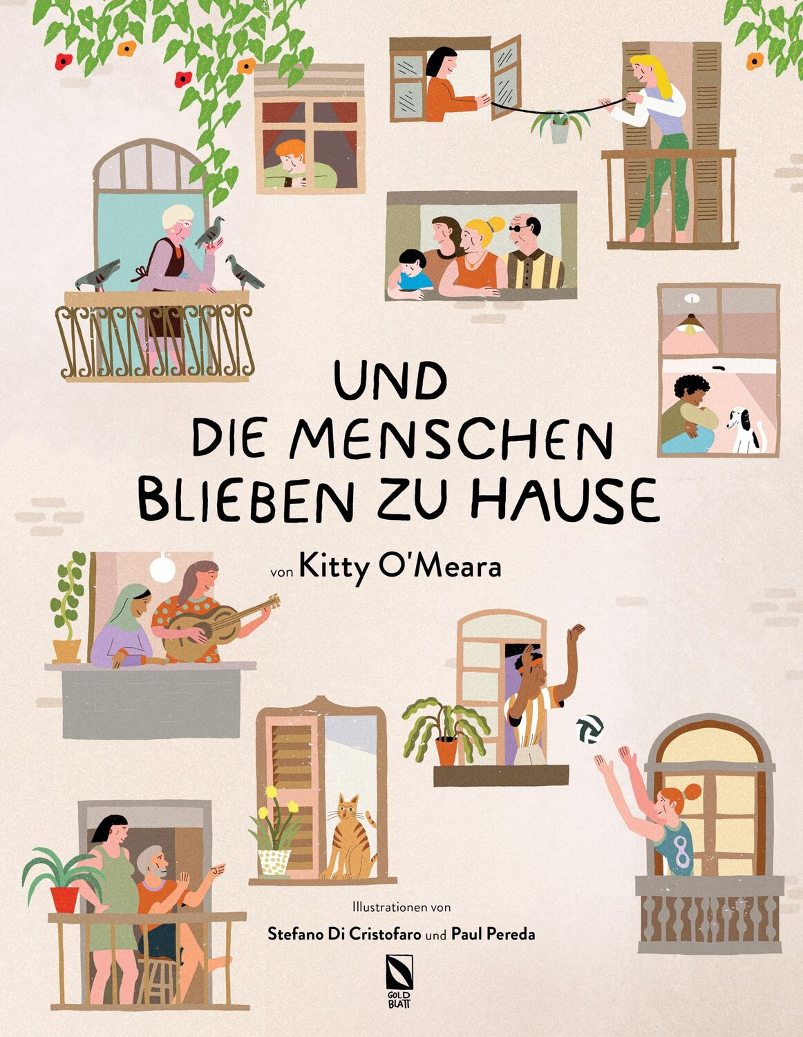 Cover: 9783948676032 | Kitty O'Meara: Und die Menschen blieben zu Hause (And the people...