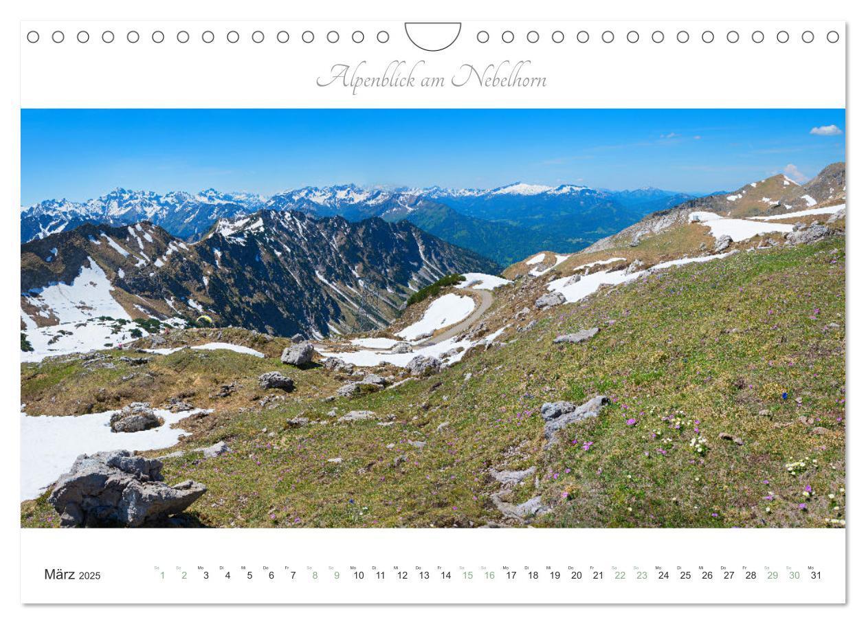 Bild: 9783383812651 | Wanderlust Oberstdorf (Wandkalender 2025 DIN A4 quer), CALVENDO...