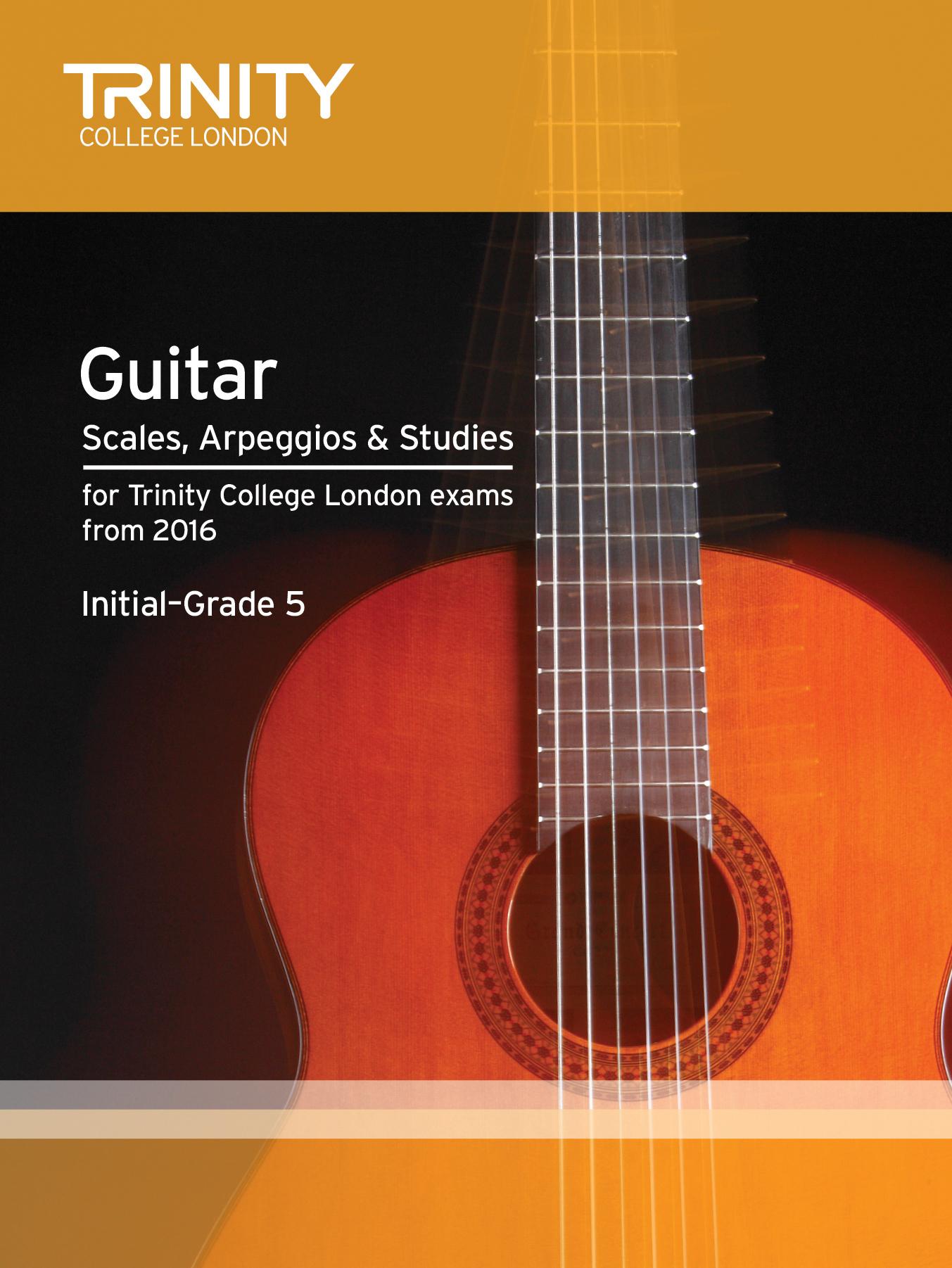 Cover: 9780857364814 | Trinity College London: Guitar &amp; Plectrum Guitar Scales, Arpeggios...