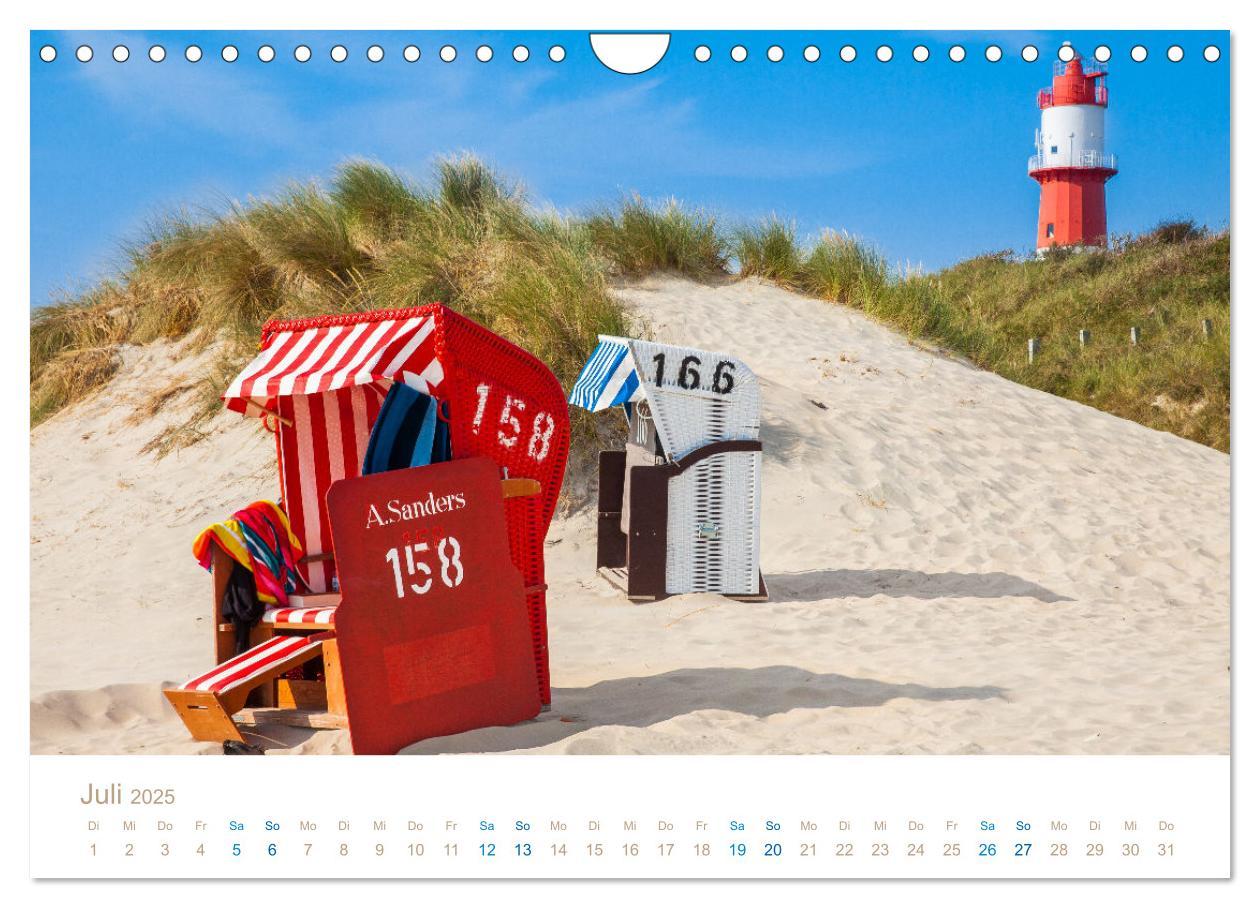 Bild: 9783383955709 | Meine Insel Borkum (Wandkalender 2025 DIN A4 quer), CALVENDO...