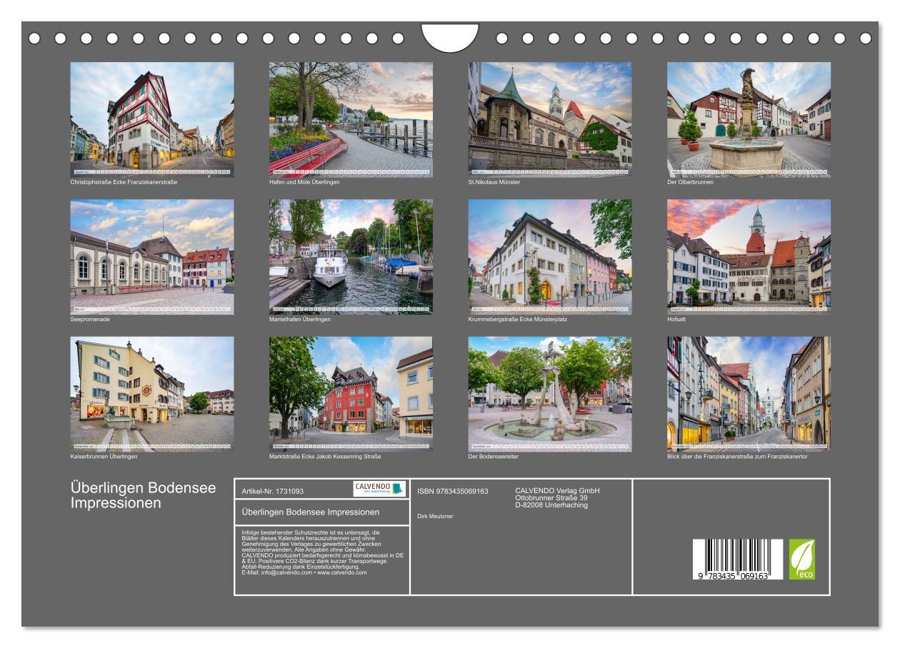 Bild: 9783435069163 | Überlingen Bodensee Impressionen (Wandkalender 2025 DIN A4 quer),...