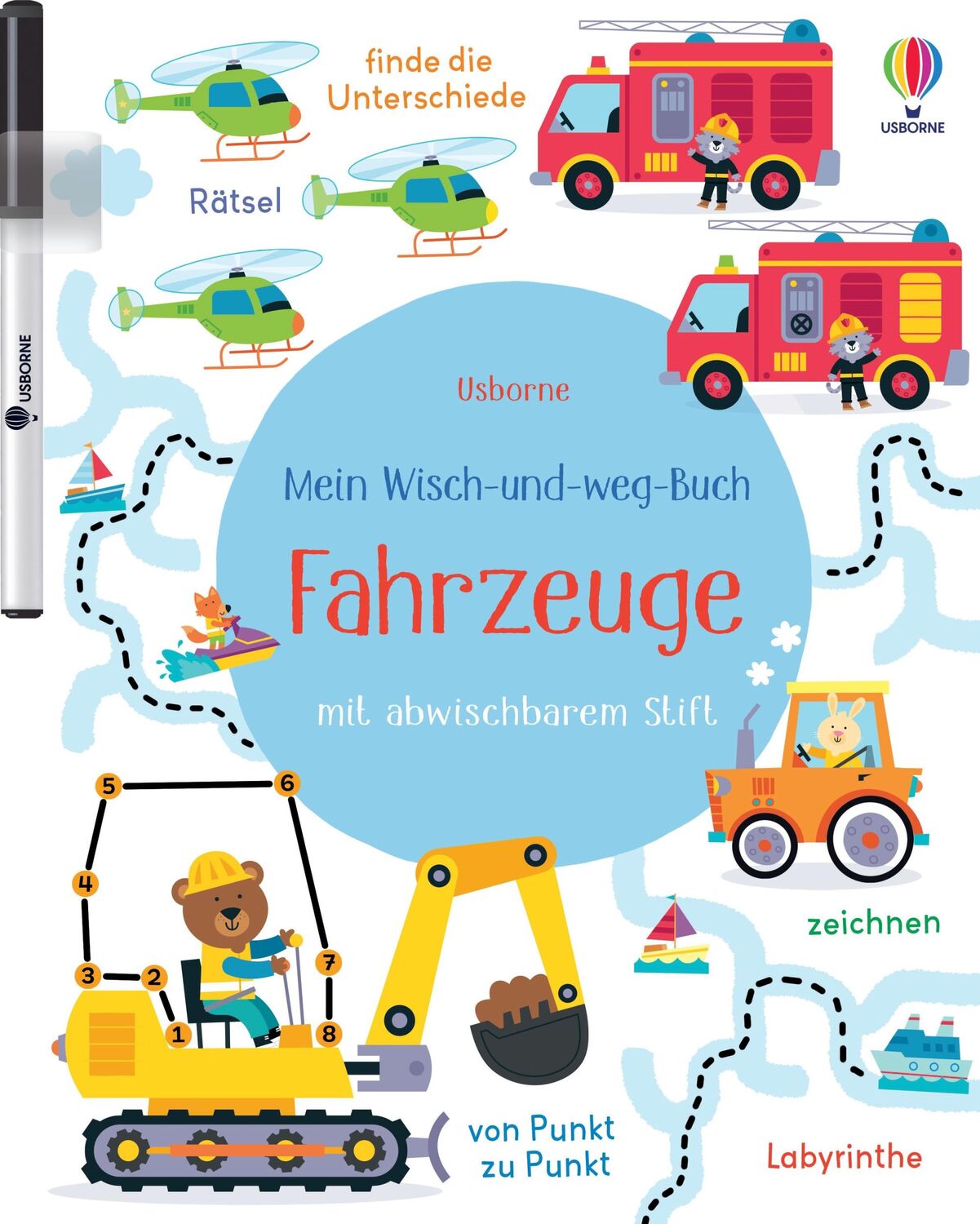 Cover: 9781035701001 | Mein Wisch-und-weg-Buch: Fahrzeuge | Kirsteen Robson | Broschüre