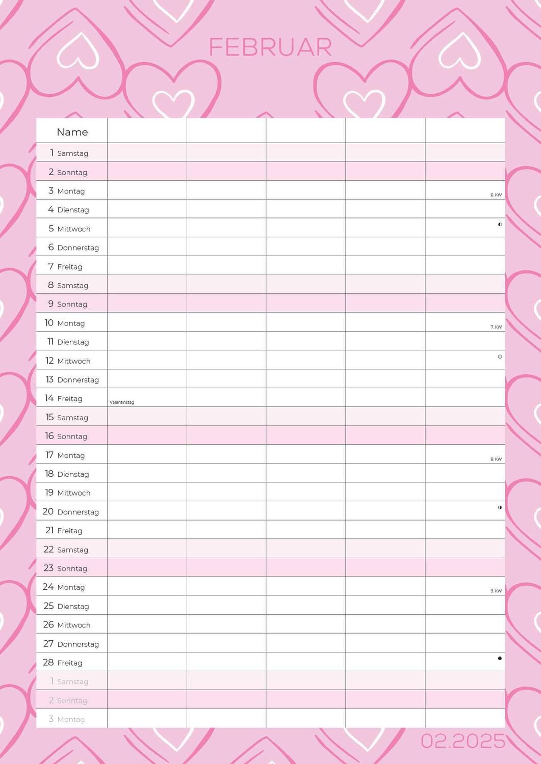 Bild: 4251732343477 | Familienplaner Pastell 2025 - Familienkalender A3 (29,7x42 cm) -...