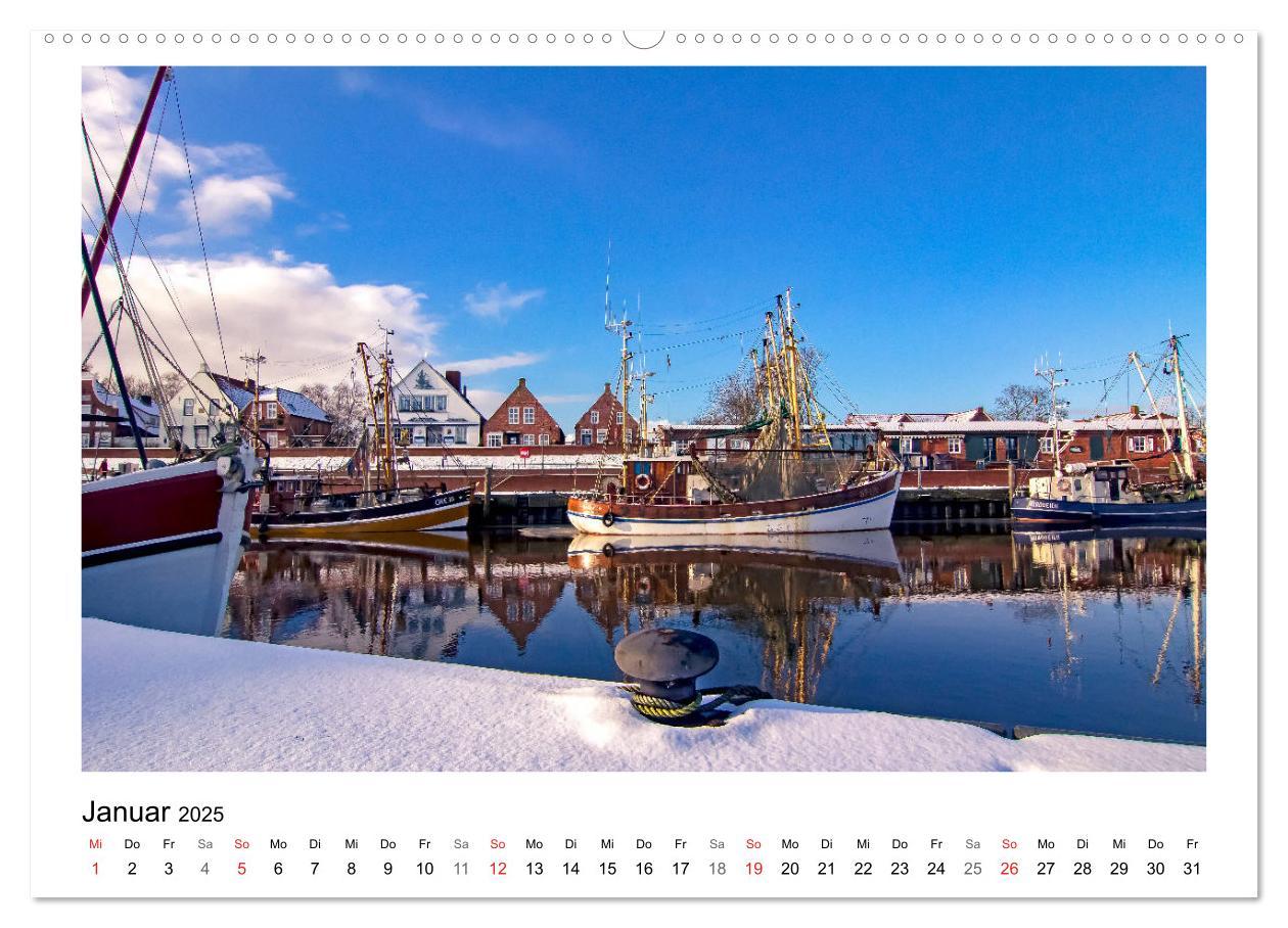 Bild: 9783435494330 | OSTFRIESLAND Strand und Mee(h)r (Wandkalender 2025 DIN A2 quer),...