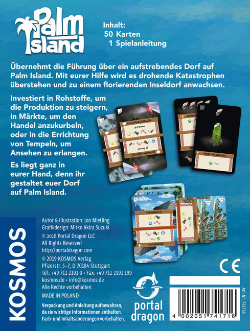 Bild: 4002051741716 | Palm Island (Spiel) | Spiel | 2019 | Kosmos Spiele | EAN 4002051741716