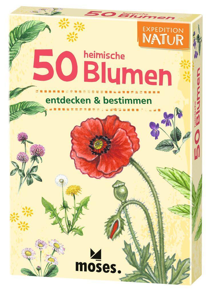 Cover: 4033477097170 | Expedition Natur. 50 heimische Blumen | entdecken & bestimmen | Spiel