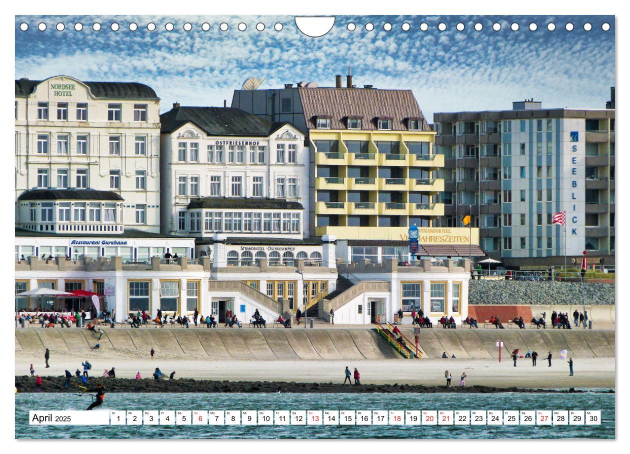 Bild: 9783383823749 | Verliebt in Borkum (Wandkalender 2025 DIN A4 quer), CALVENDO...