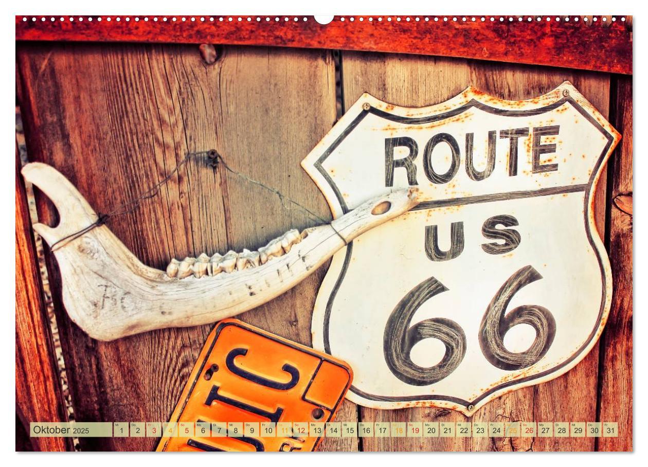 Bild: 9783435470822 | Nostalgie auf 2451 Meilen - Route 66 (hochwertiger Premium...