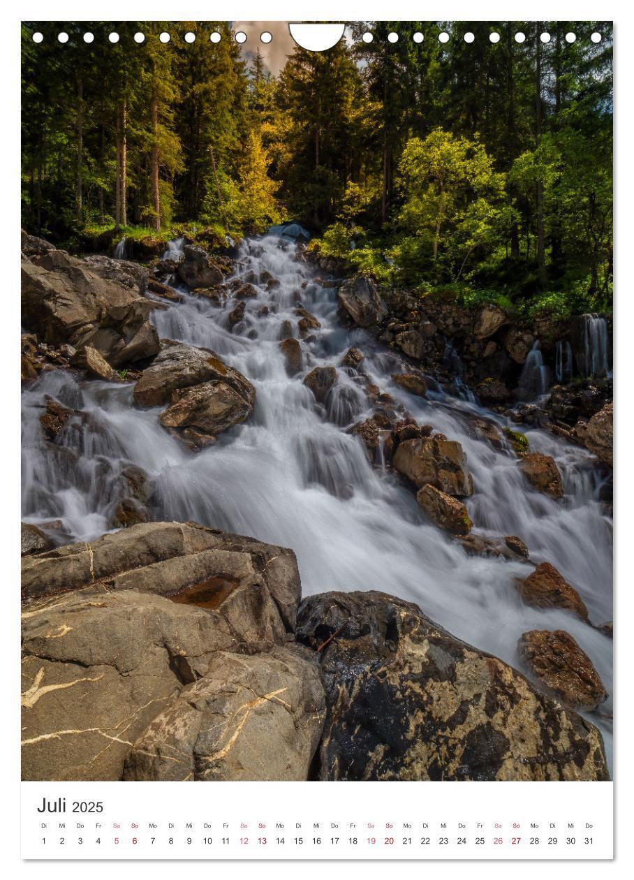 Bild: 9783435901449 | Allgäuer Wasserfälle (Wandkalender 2025 DIN A4 hoch), CALVENDO...