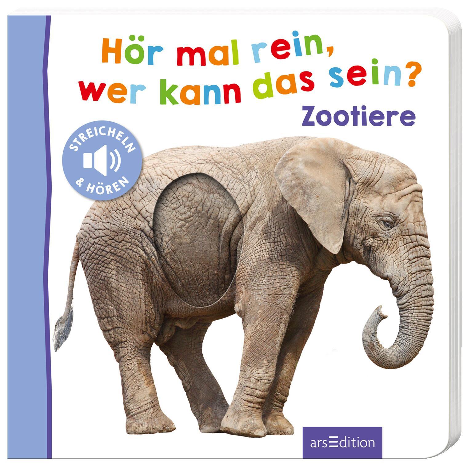 Cover: 9783845812809 | Hör mal rein, wer kann das sein? - Zootiere | Buch | 12 S. | Deutsch