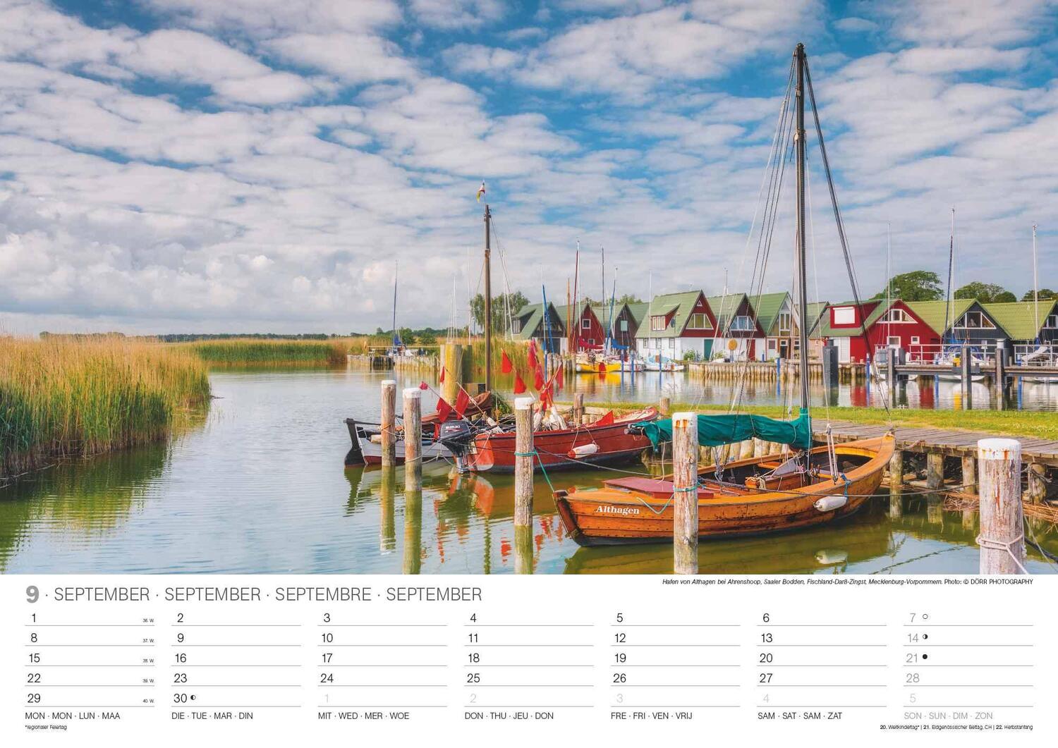 Bild: 4002725994264 | Malerische Ostseeküste 2025 - Wand-Kalender - 42x29,7 - Meer | Neumann