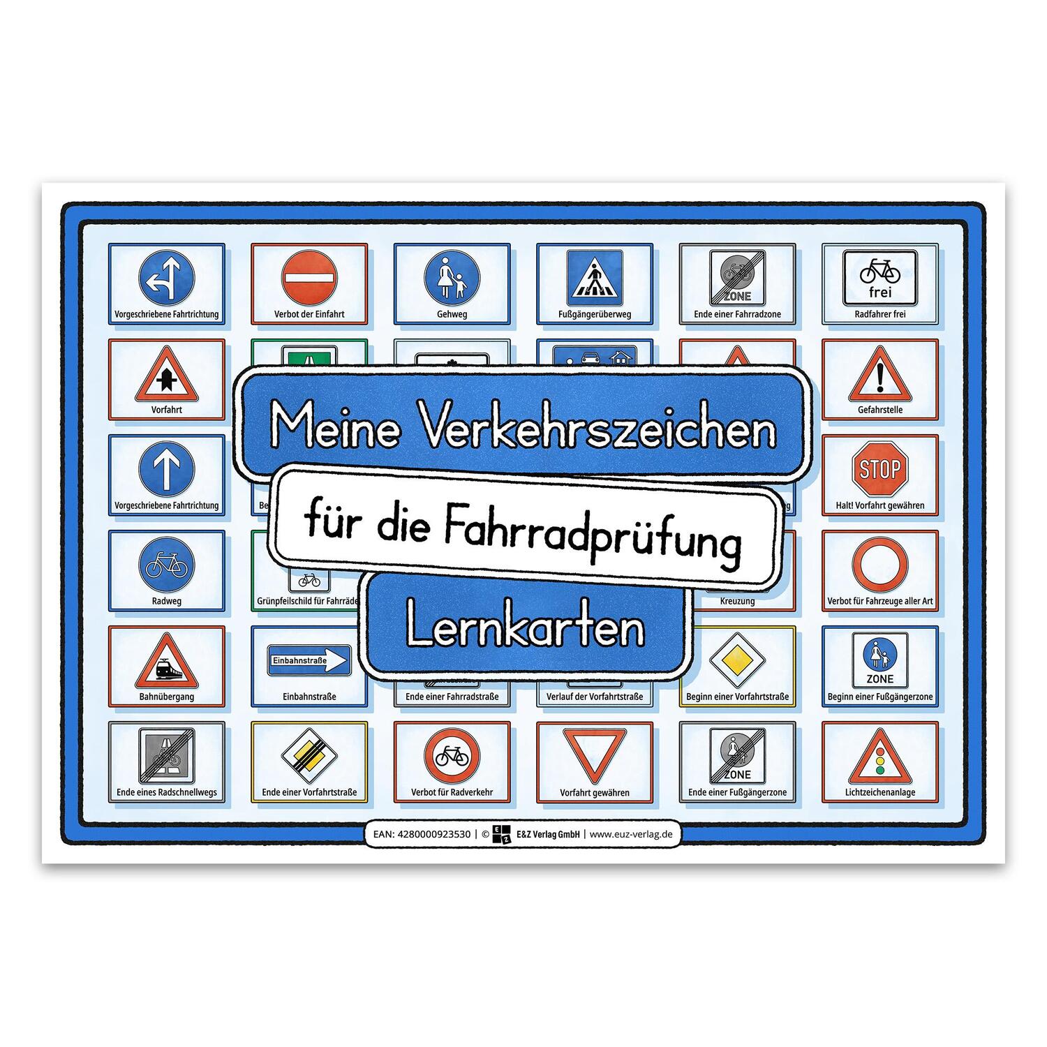 Cover: 4262416632060 | Meine Verkehrszeichen für die Fahrradprüfung- mit den neuen...