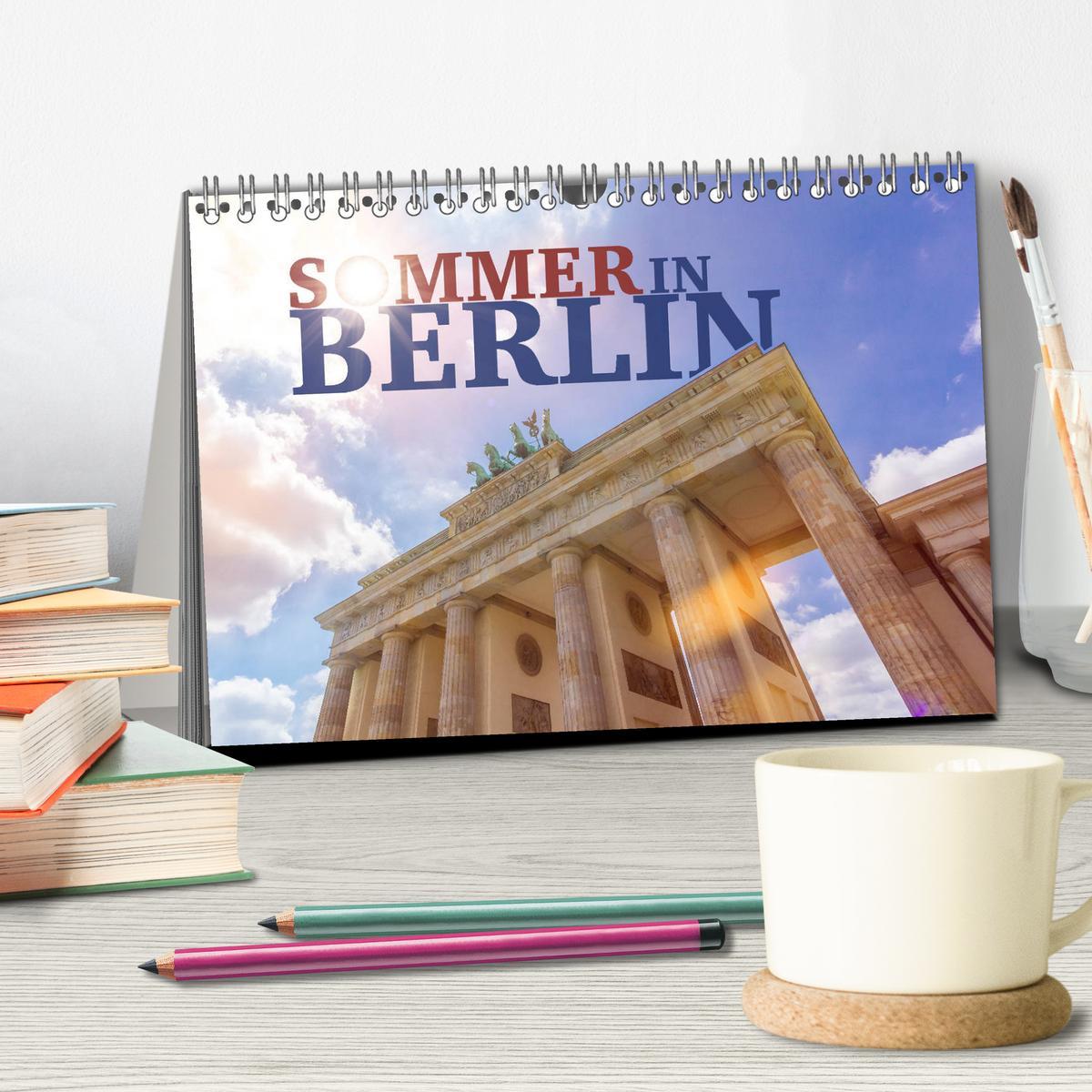 Bild: 9783435404278 | SOMMER IN BERLIN (Tischkalender 2025 DIN A5 quer), CALVENDO...