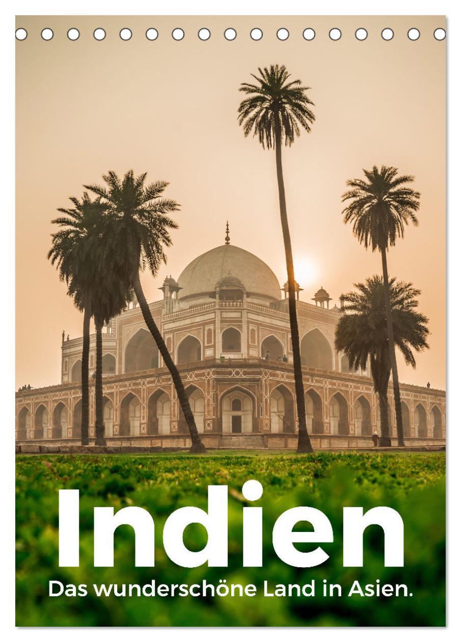 Cover: 9783435909131 | Indien - Das wunderschöne Land in Asien. (Tischkalender 2025 DIN A5...